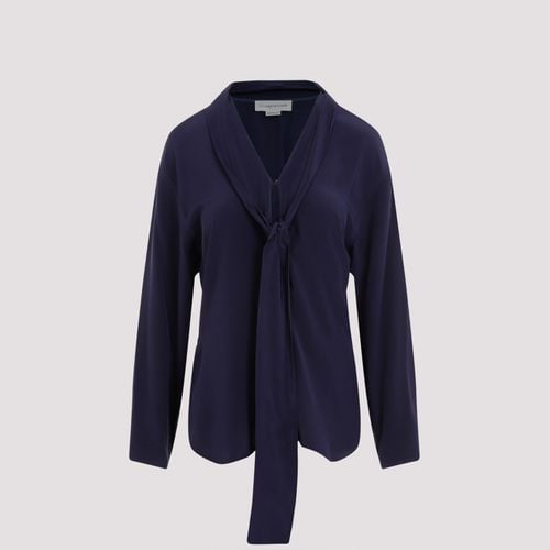 V-neck Scarf Blouse - Victoria Beckham - Modalova