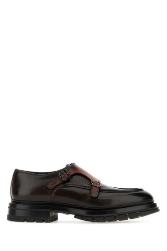 Santoni Multicolor Leather Loafers - Santoni - Modalova