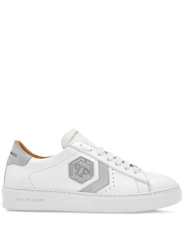 Low-top Leather Arrow Force Sneakers In - Philipp Plein - Modalova