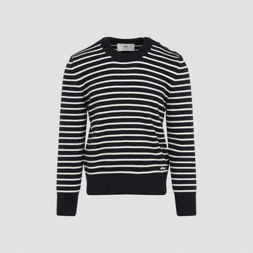 Sailor Crew Neck Pullover - Ami Alexandre Mattiussi - Modalova