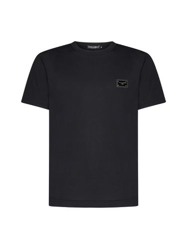 Dolce & Gabbana Logo Plaque T-shirt - Dolce & Gabbana - Modalova