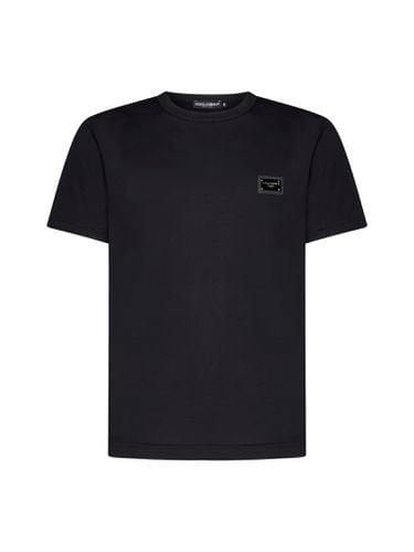 Dolce & Gabbana Logo Plaque T-shirt - Dolce & Gabbana - Modalova