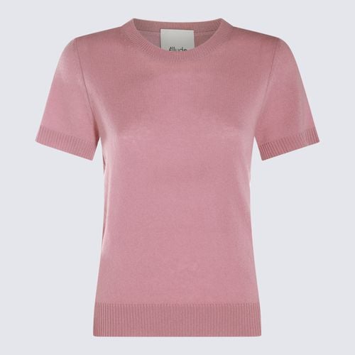 Allude Pink Wool Knitwear - Allude - Modalova