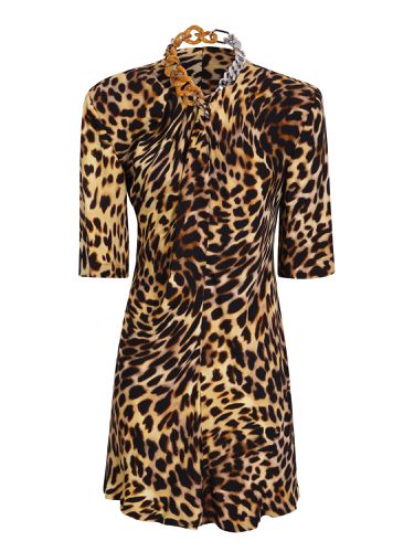 Leopard Print Dress - Stella McCartney - Modalova