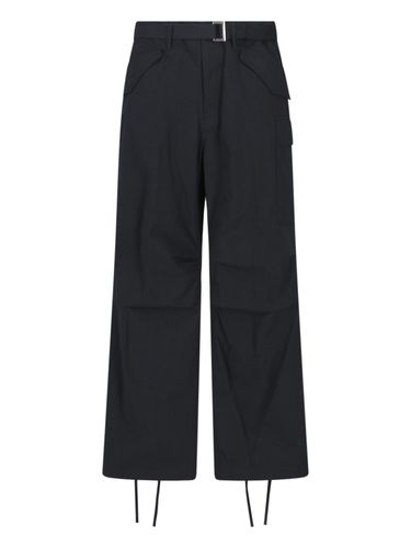 Sacai Belt Detail Pants - Sacai - Modalova