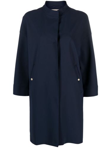 Single-breasted Long-sleeve Coat - Herno - Modalova