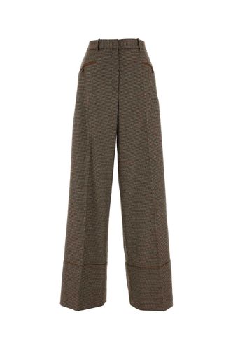 Embroidered Stretch Wool Blend Wide-leg Pant - Bally - Modalova