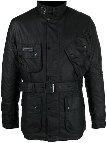 Barbour Black Cotton Blend Jacket - Barbour - Modalova