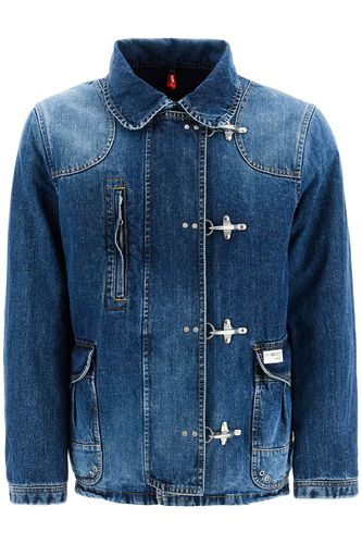 Fay Denim Jacket With 4 Hooks - Fay - Modalova