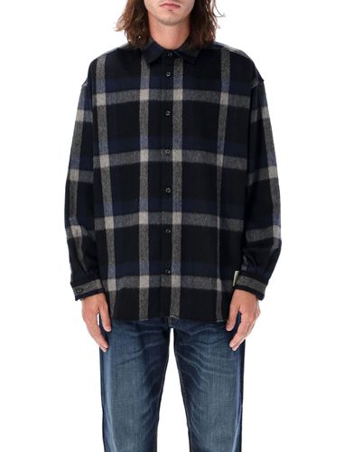 Emporio Armani Plaid Wool Shirt - Emporio Armani - Modalova