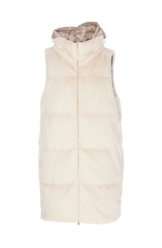 Herno Faux Fur Vest - Herno - Modalova