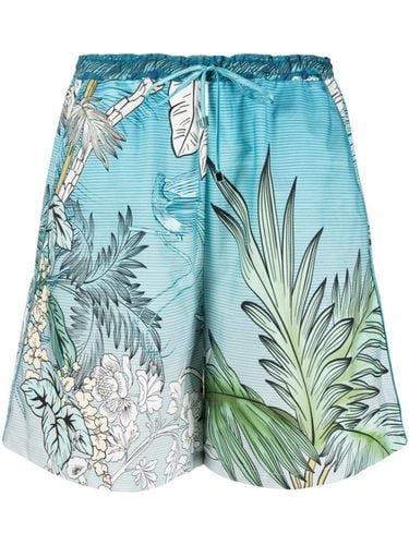 Graphic Print Shorts - For Restless Sleepers - Modalova