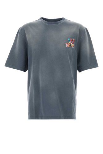 Loewe Air Force Blue Cotton T-shirt - Loewe - Modalova