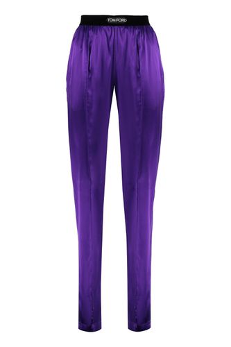 Tom Ford Satin Trousers - Tom Ford - Modalova