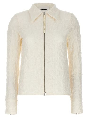 Jil Sander Ivory Cotton Jacket - Jil Sander - Modalova