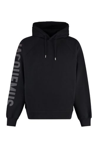 Jacquemus Typo Cotton Hoodie - Jacquemus - Modalova