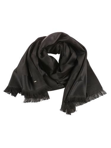 Saint Laurent Fringed Edge Scarf - Saint Laurent - Modalova