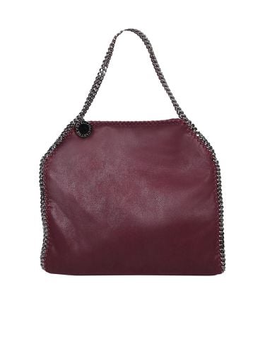 Burgundy Shaggy Deer Small Falabella Handbag - Stella McCartney - Modalova