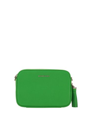 Green Leather Jet Bag Camera Bag - MICHAEL Michael Kors - Modalova