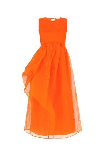 Cecilie Bahnsen Orange Cotton Dress - Cecilie Bahnsen - Modalova
