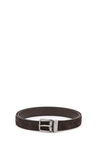 Logo-engraved Buckle Belt - Dolce & Gabbana - Modalova