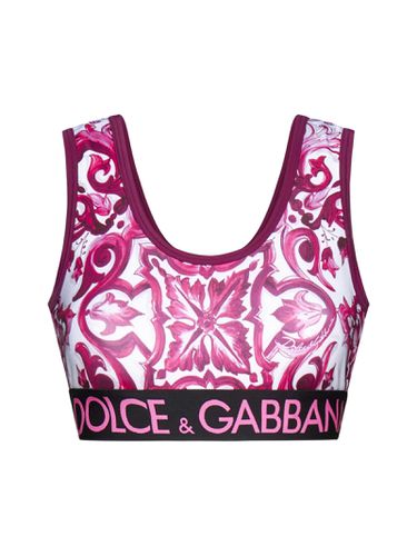 Technical Jersey Top - Dolce & Gabbana - Modalova