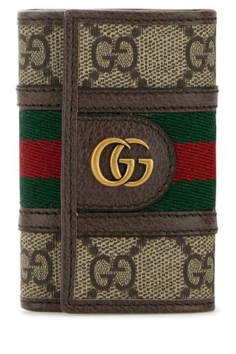 Gucci Gg Supreme Fabric Key Ring - Gucci - Modalova