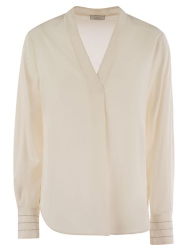 Peserico Silk Crepe Shirt - Peserico - Modalova