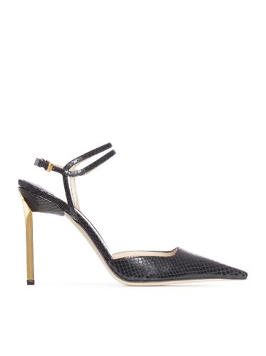 Glossy Stamped Python Slingback - Tom Ford - Modalova