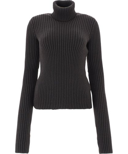 Rib Knit Turtleneck Jumper - Bottega Veneta - Modalova