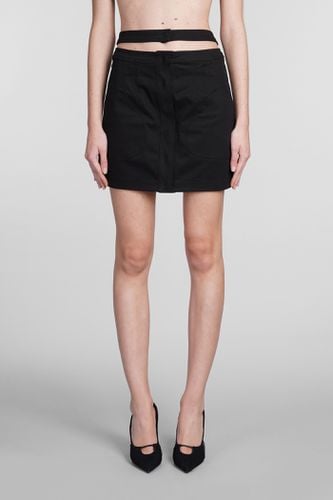 ANDREĀDAMO Skirt In Black Cotton - ANDREĀDAMO - Modalova