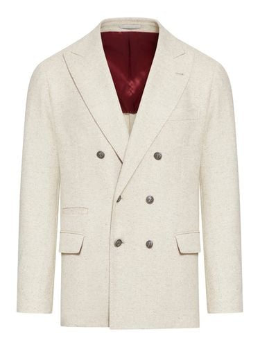 Double-breasted Blazer - Brunello Cucinelli - Modalova