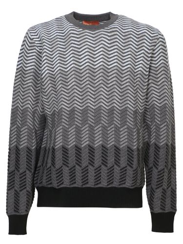 Zigzag Round Neck Sweater - Missoni - Modalova