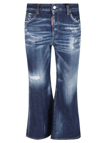 Dsquared2 super Flare Cropped Jeans - Dsquared2 - Modalova