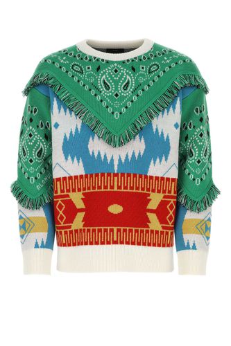 Embroidered Wool Icon Sweater - Alanui - Modalova