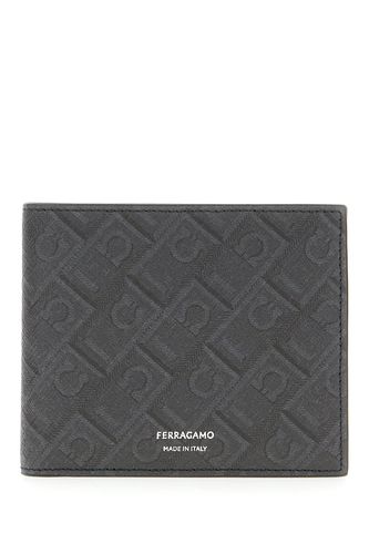 Ferragamo Printed Fabric Wallet - Ferragamo - Modalova