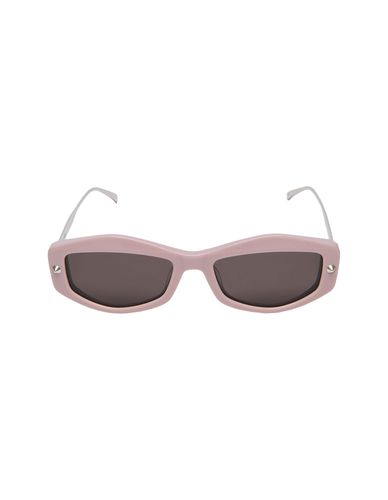 Geometric Spike Studs Sunglasses In /smoky - Alexander McQueen - Modalova