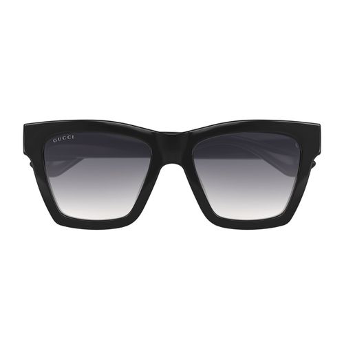 Gucci Gg1714s Linea Gg Logo 001 Black Grey Sunglasses - Gucci Eyewear - Modalova