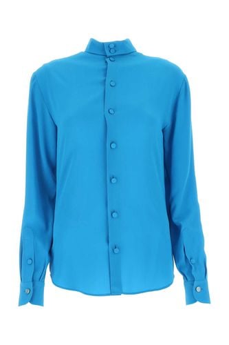 Gucci Turquoise Crepe Shirt - Gucci - Modalova