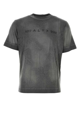 Graphite Cotton And Polyester T-shirt - 1017 ALYX 9SM - Modalova