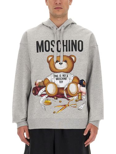 Moschino Teddy Print Sweatshirt - Moschino - Modalova