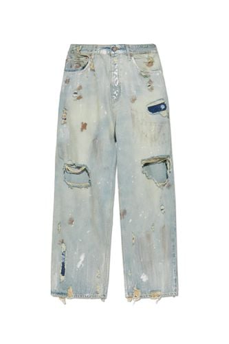 VETEMENTS Jeans With Worn Effect - VETEMENTS - Modalova