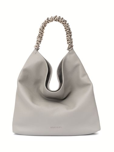 Todo Sense Hammered Leather Shoulder Bag - Orciani - Modalova