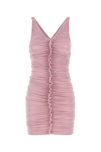 Pastel Pink Mesh Mini Dress - Alexander Wang - Modalova