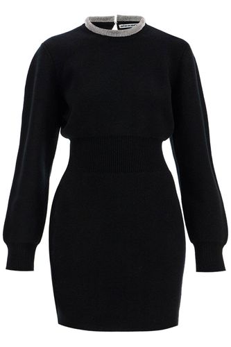 Mini Wool Blend Dress - Alexander Wang - Modalova