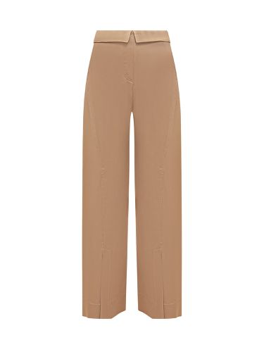 Viscose Satin Enver Pant - Alberta Ferretti - Modalova