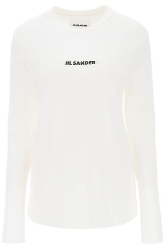 Logo Print Long Sleeve T-shirt - Jil Sander - Modalova