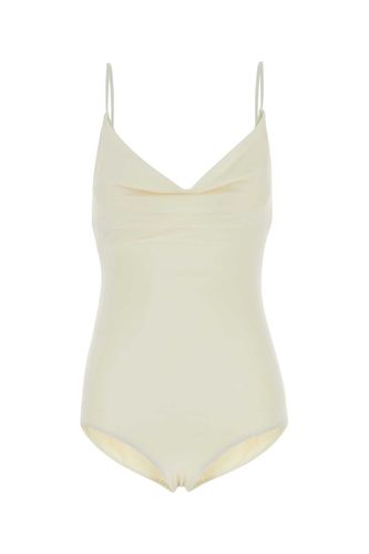 Ivory Stretch Nylon Swimsuit - Magda Butrym - Modalova