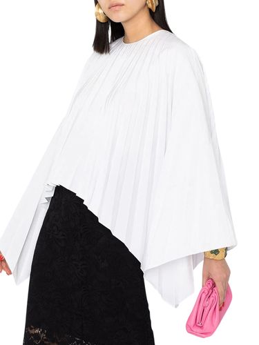 Pleated Bell-sleeves Top - Valentino Garavani - Modalova