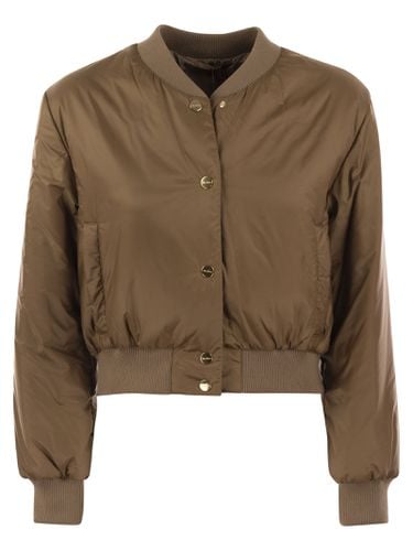 Greenbi - Reversible Canvas Bomber Jacket - Max Mara The Cube - Modalova